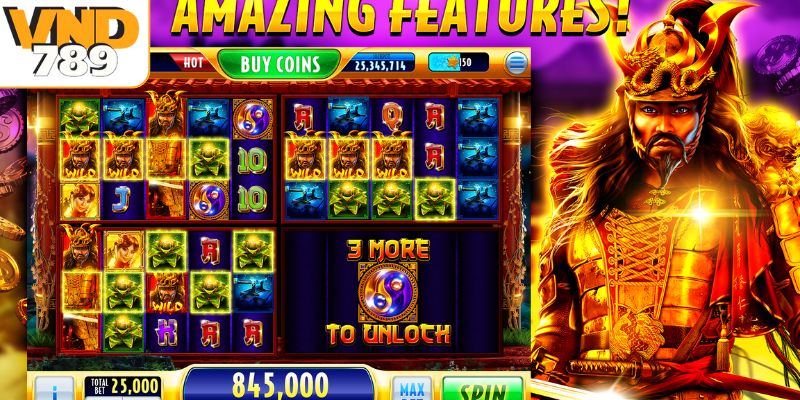 Tựa game slot quay hũ ăn khách tại VND789